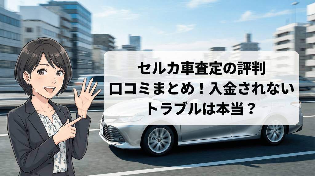 セルカ車査定の評判口コミまとめ！入金されないトラブルは本当？
