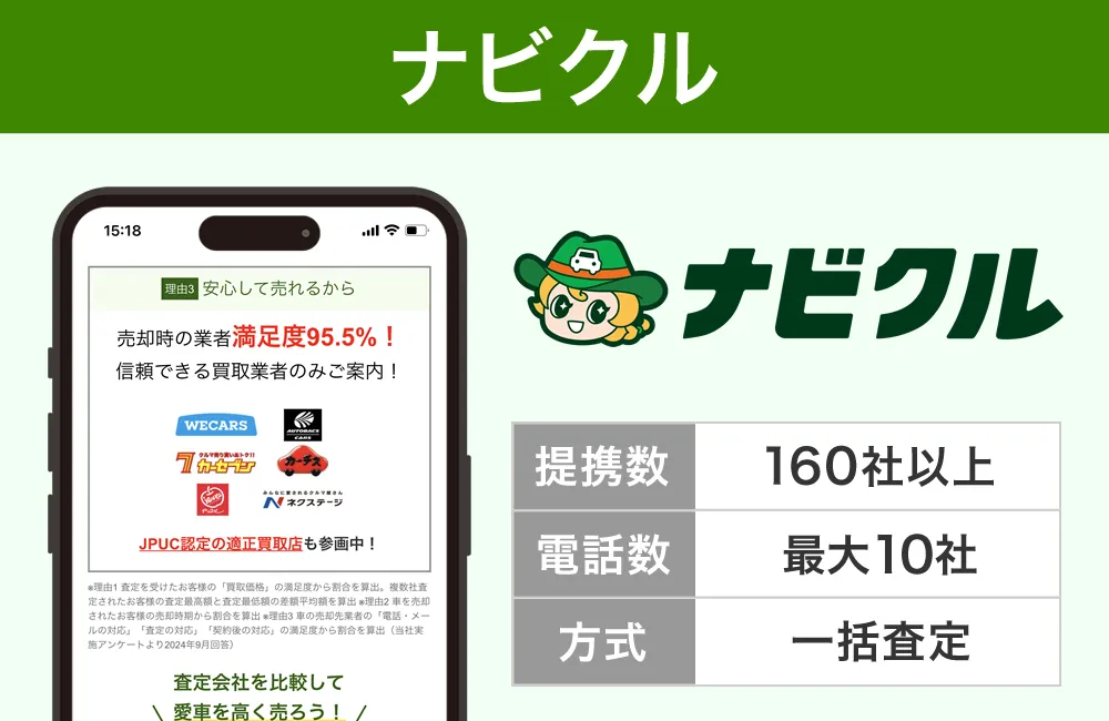 ナビクル車一括査定